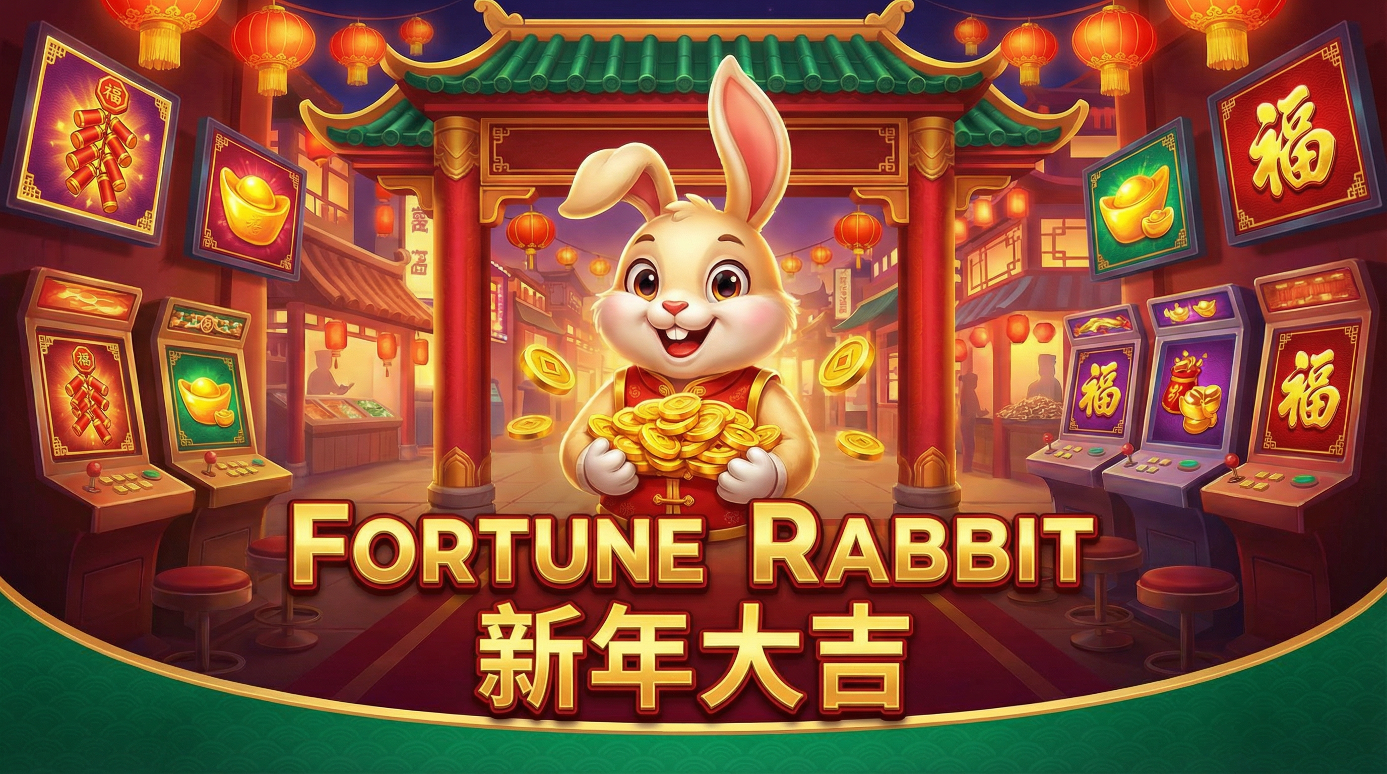 发财兔子老虎机游戏